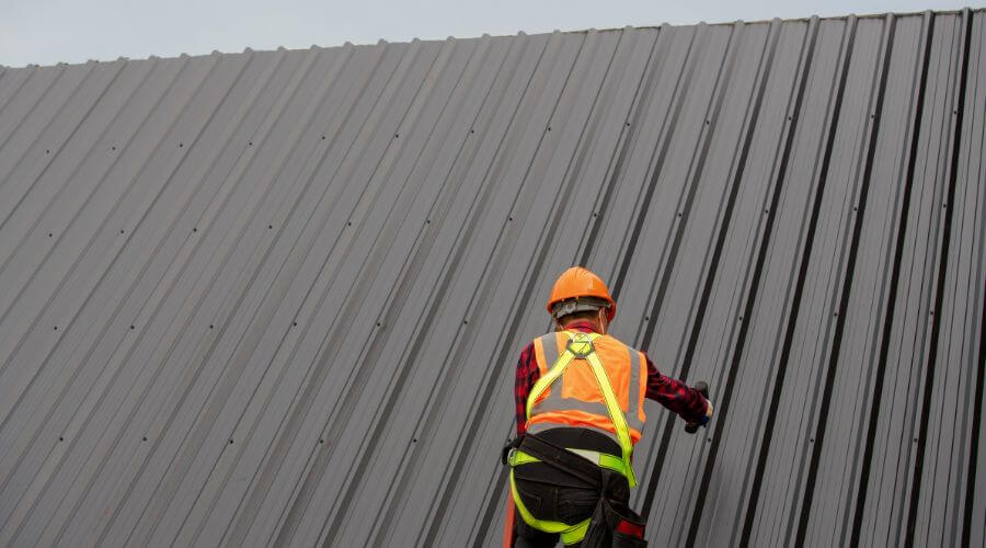 Professional metal roof installation services in Plankinton, SD